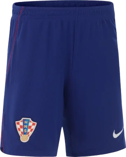 Pánské venkovní fotbalové šortky Nike Chorvatsko 2026 modré