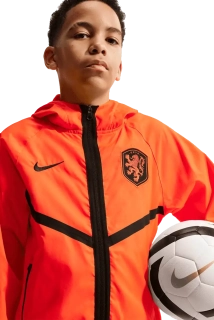 Dětská reprezentační bunda Nike Nizozemí 2026 Anthem oranžová