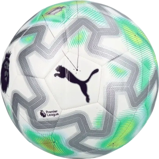 Fotbalový míč Puma Orbita Cup Premier League Thrill 25/26 velikost 5 šedý