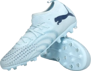 Dětské kopačky lisovky Puma Future 9 Match MG světle modré