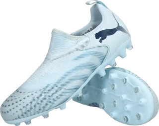 Dětské kopačky lisovky Puma Future 9 Match LL MG BTK světle modré