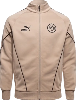 Pánská bunda Puma Borussia Dortmund 25/26 KING Anthem Special Edition zlatá