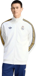 Pánský sportovní top Adidas Real Madrid 25/26 Originals Track bílý