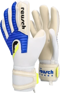Pánské brankářské rukavice Reusch Legacy '86 Gold X bílo-modré