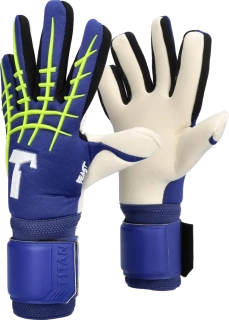 Pánské brankářské rukavice T1TAN Blue Beast 3.0 modré