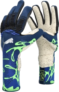 Pánské brankářské rukavice Puma Future Ultimate Cosmic Art NC modré