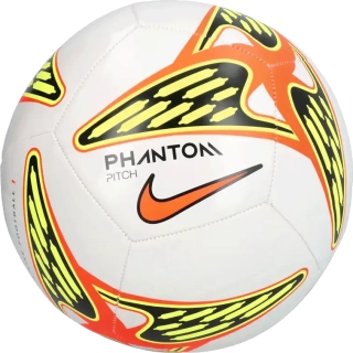 Fotbalový míč Nike Phantom velikost 5 bílo-oranžový