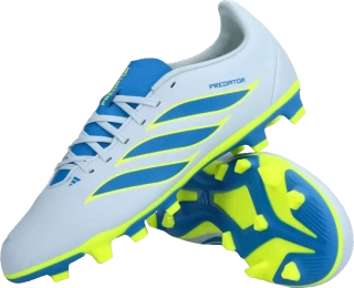 Dětské kopačky lisovky Adidas Predator Club FG/MG blankytné