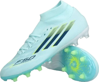 Dámské kopačky lisovky Adidas F50 League Mid FG/MG máta