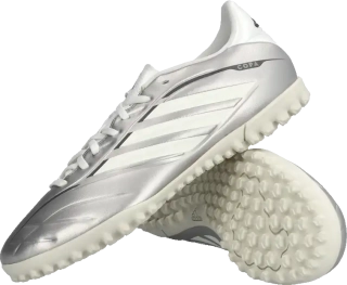 Pánské kopačky turfy Adidas Copa Pure IV Club TF stříbrné