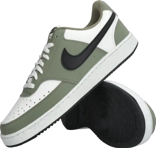 Pánská lifestylová obuv Nike Court Vision Low bílo-zelená5