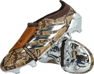 Pánské kopačky lisovky Adidas x Wales Bonner Predator Elite FT FG hnědé