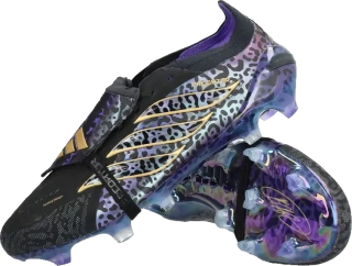 Pánské kopačky lisovky Adidas Predator Elite Kaká FT FG černo-fialové