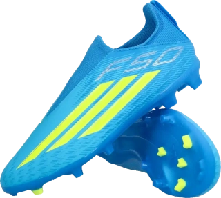 Dětské kopačky lisovky Adidas F50 League LL FG/MG modré