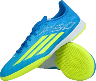 Dětské sálové kopačky Adidas F50 League IN modré
