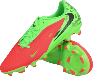 Pánské lisovky Nike Phantom 6 Low Academy Erling Haaland FG/MG červeno-zelené