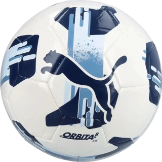 Fotbalový míč Puma Orbita 6 MS velikost 4 bílo-modrý