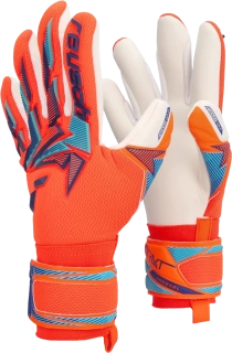 Dětské brankářské rukavice Reusch Attrakt Freegel Advance oranžové