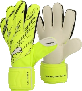 Pánské brankářské rukavice Puma Ultra Match RC limetka