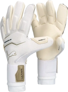Pánské brankářské rukavice Puma Ultra Ultimate Hybrid bílé3