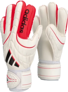 Dětské brankářské rukavice Adidas Copa Match Fingersave bílé2
