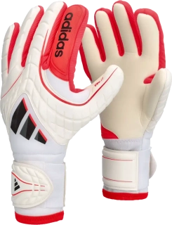 Pánské brankářské rukavice Adidas Copa Pro Fingersave bílo-červené