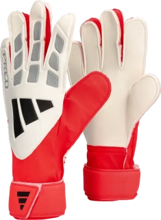 Pánské brankářské rukavice Adidas Predator Training bílo-červené