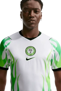 Pánský venkovní fotbalový dres Nike Nigérie 2026 bílý
