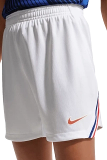 Dětské domácí fotbalové šortky Nike Francie 2026 bílé