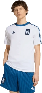 Pánské sportovní tričko Adidas Originals Řecko 2026 bílé
