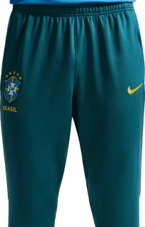 Pánské sportovní pleteninové kalhoty Nike Brazílie 2026 Strike zelené