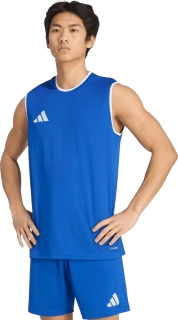 Pánský dres bez rukávů Adidas Entrada 26 modrý
