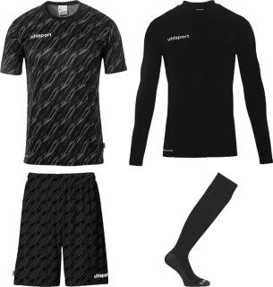 Pánská brankářská fotbalová souprava Uhlsport Progressive černá