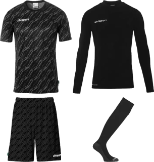 Dětská brankářská fotbalová souprava Uhlsport Progressive černá