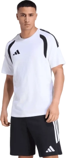 Pánské fotbalové tričko Adidas Tiro 26 Tee bílé
