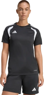 Dámský fotbalový dres Adidas Tiro 26 League krátký rukáv černý