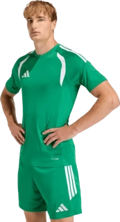 Pánský fotbalový dres Adidas Tiro 26 League krátký rukáv zelený