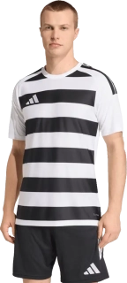 Pánský fotbalový dres Adidas Hooped 26 bílo-černý