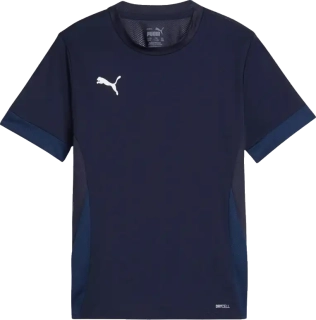 Dětský fotbalový dres Puma teamGOAL Matchday tmavě modrý