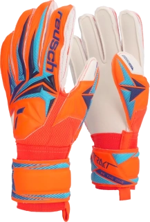 Dětské brankářské rukavice Reusch Attrakt Advance oranžové