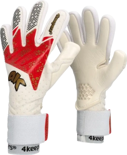 Pánské brankářské rukavice 4keepers Elite Ignis NC bílé