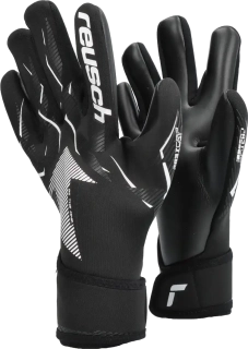 Dětské brankářské rukavice Reusch Fastgrip Infinity černé2
