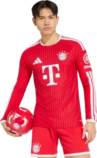 Pánský domácí zápasový fotbalový dres Adidas FC Bayern 26/27 DR červený
