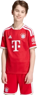 Dětský domácí fotbalový dres Adidas FC Bayern 26/27 červený