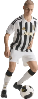 Pánský domácí zápasový dres Adidas Juventus FC 26/27 bílo-černý