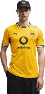 Pánský domácí fotbalový dres Puma Borussia Dortmund 26/27 žlutý