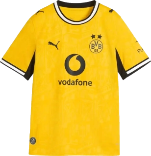 Dětský domácí fotbalový dres Puma Borussia Dortmund 26/27 žlutý