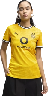 Dámský domácí zápasový dres Puma Borussia Dortmund 26/27 žlutý