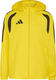 Pánská bunda větrovka s kapucí Adidas Tiro 26 League žlutá