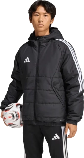 Pánská zimní bunda s kapucí Adidas Tiro 26 Winter černá